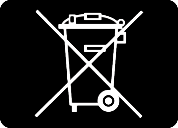 Non smaltire nei rifiuti domestici. Riciclare le apparecchiature elettroniche separatamente.