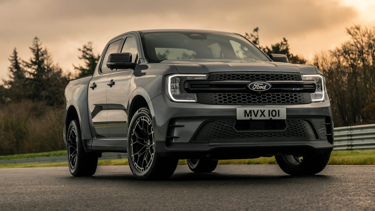 Ford Ranger MS-RT from 3/4 front angle