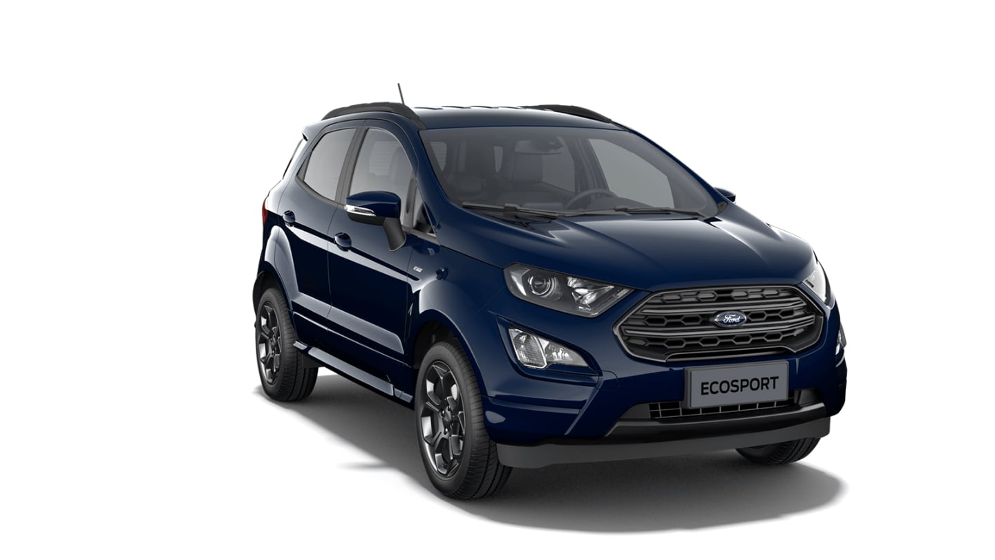 Ford EcoSport ST-Line from 3/4 front view