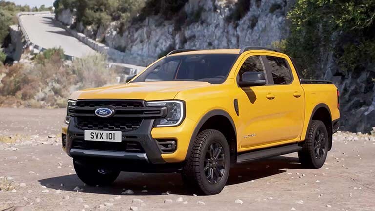 Ford Ranger exterior front angle