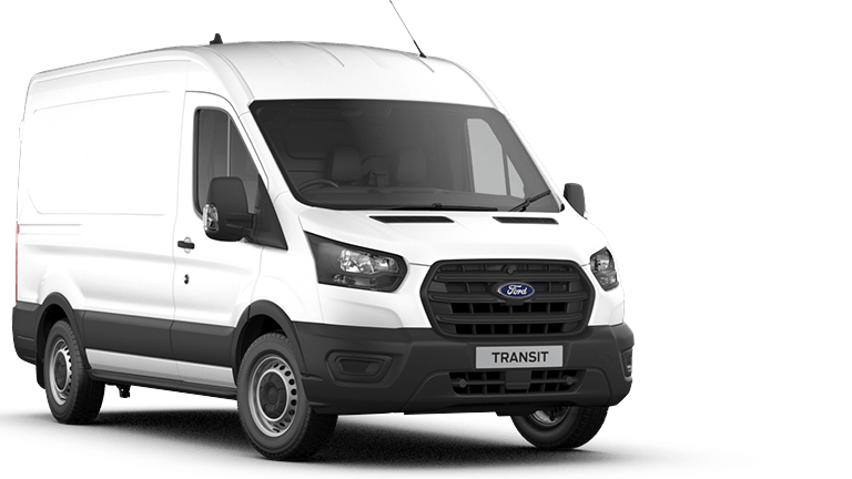 Ford Transit Van vista anteriore