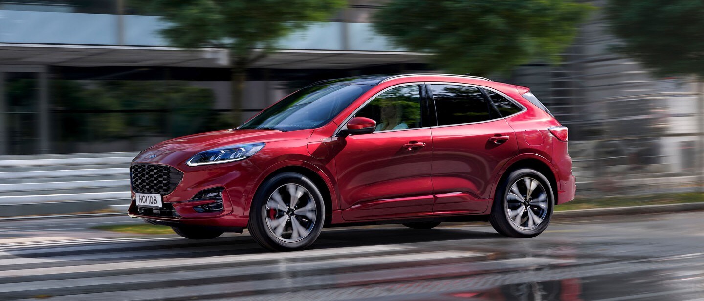 Red Kuga in motion