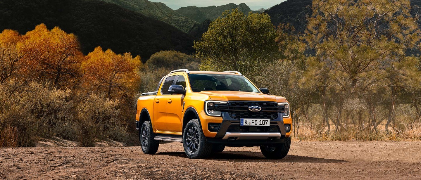 Yellow Ford Ranger