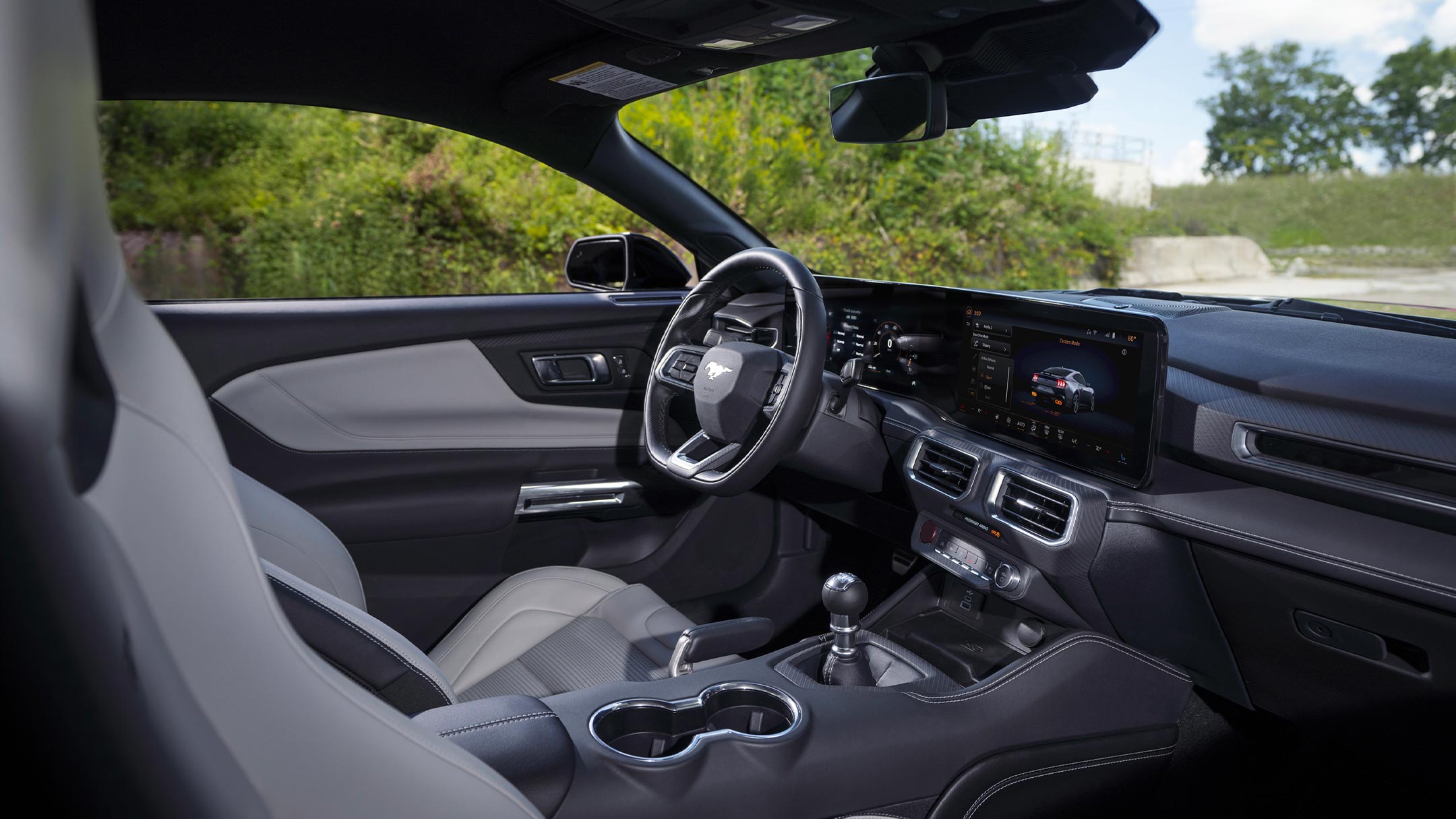 New Mustang interior