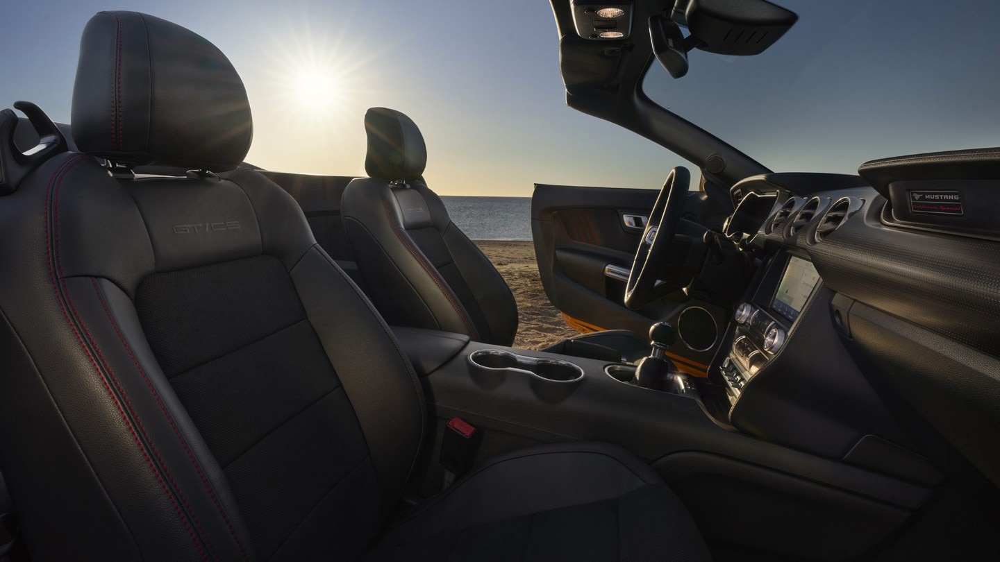 Ford Mustang Special Edition close-up interior