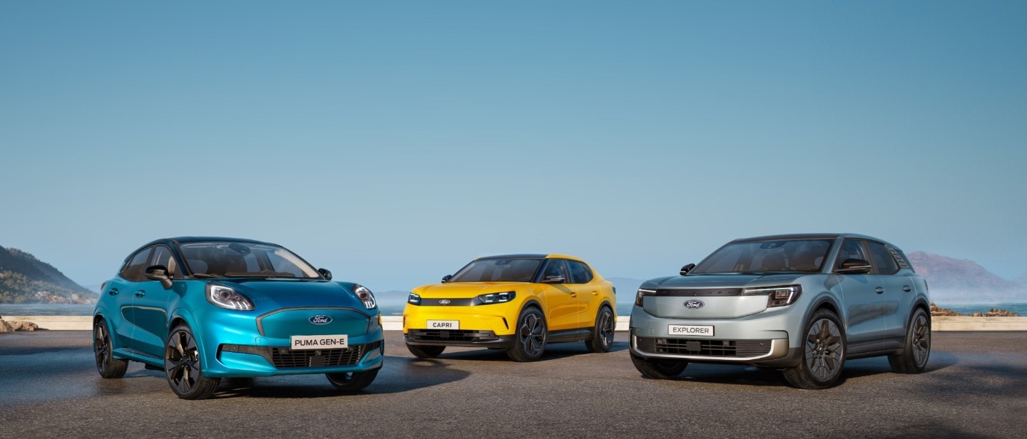 Nuova gamma elettrica Ford con Puma Gen-E, Explorer e Capri