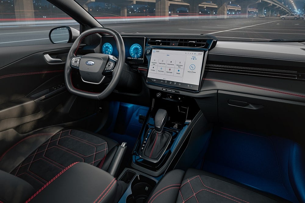 Interni Puma con schermo SYNC 4.