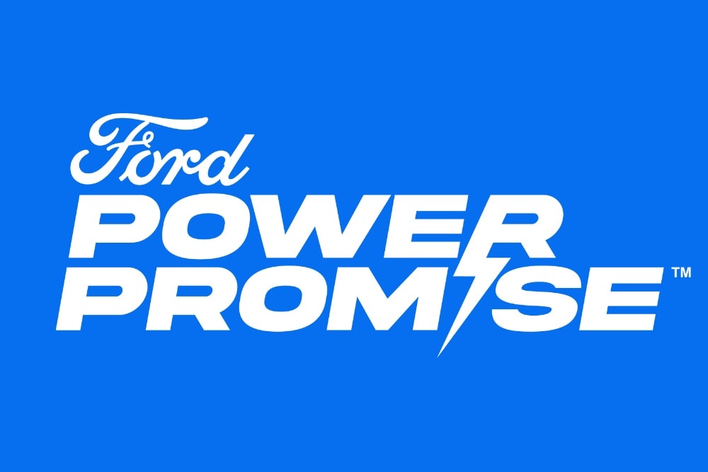 Ford Power Promise logo.