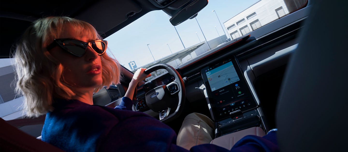 Interni di Ford Explorer.