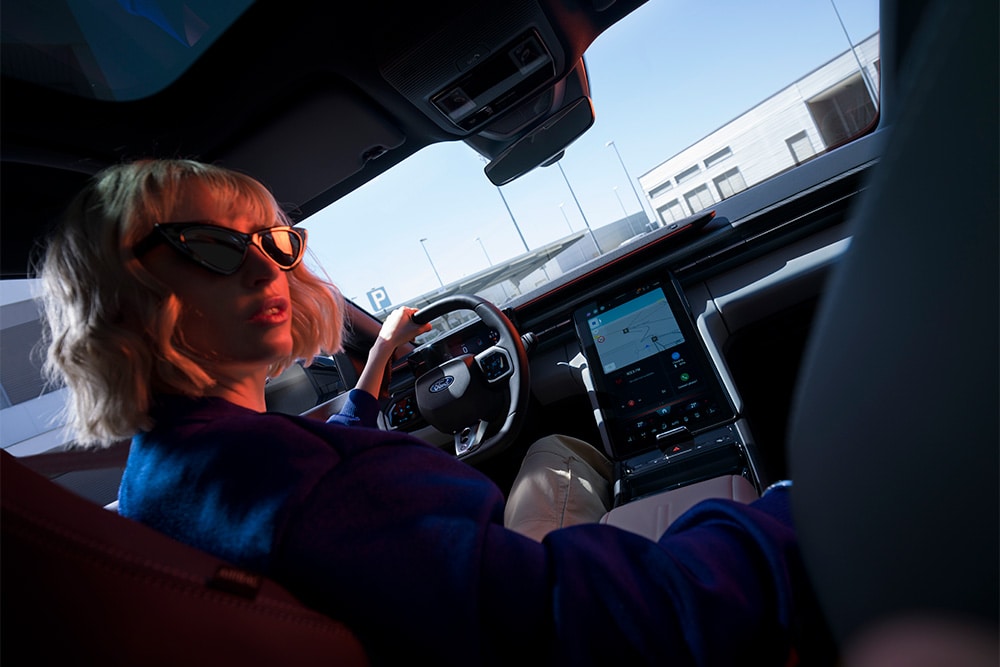 Interni di Ford Explorer.