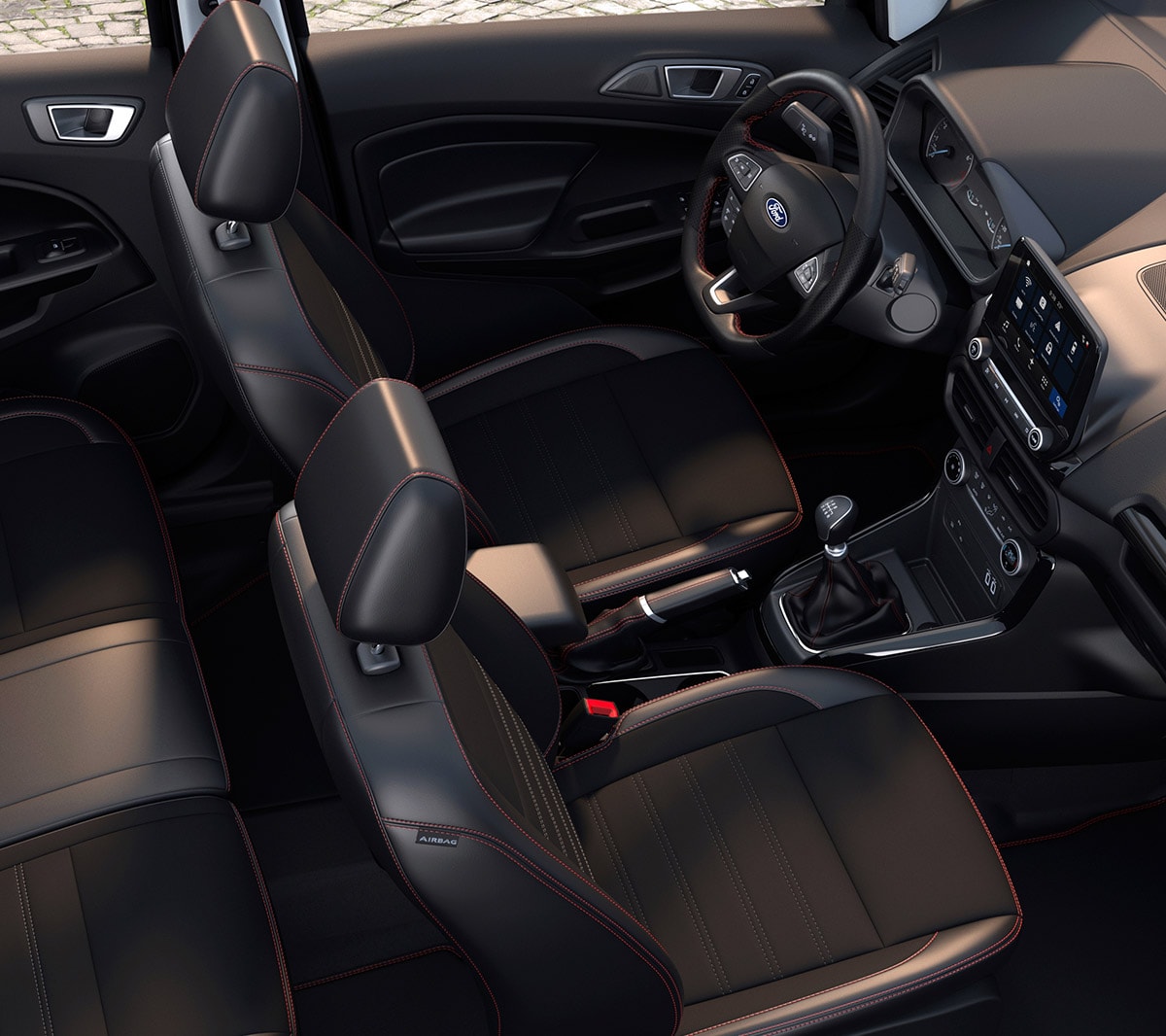 Interni della Ford EcoSport