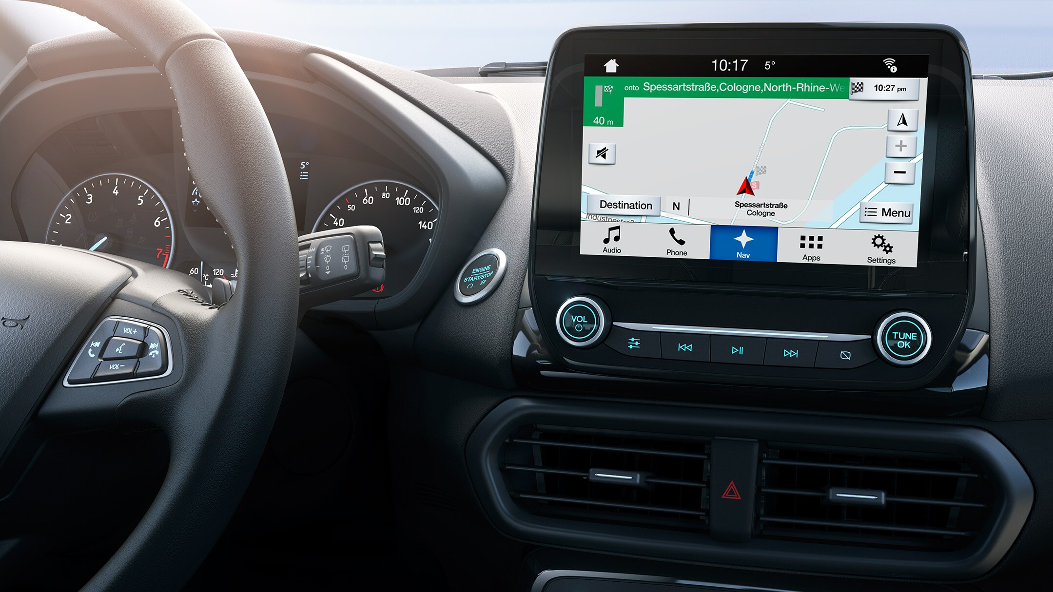 Ford EcoSport display SYNC 3