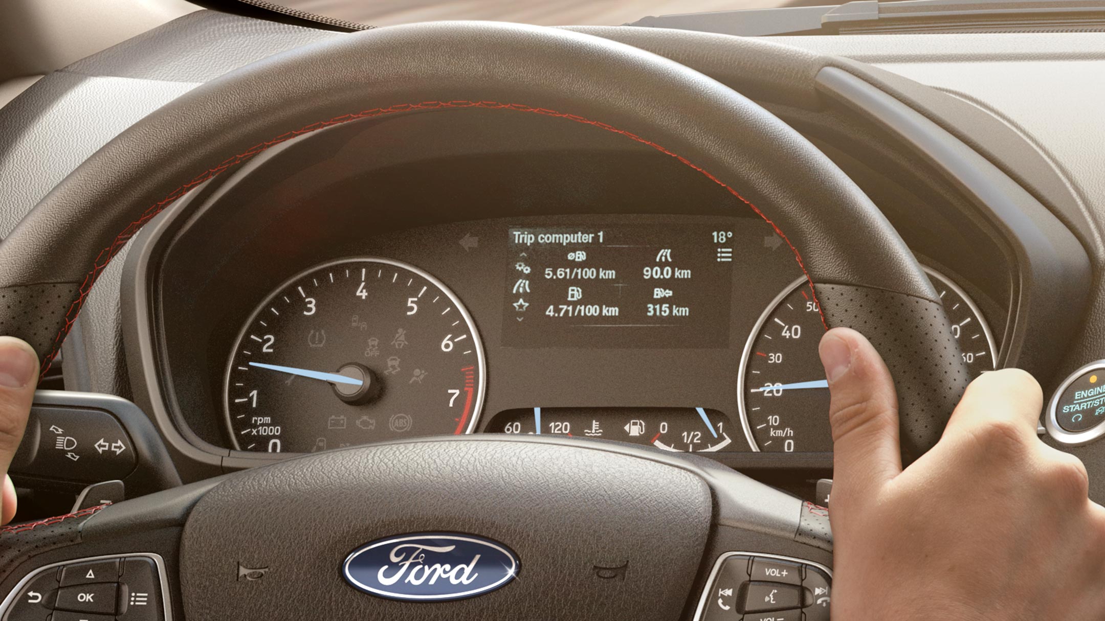 EcoSport, computer di bordo