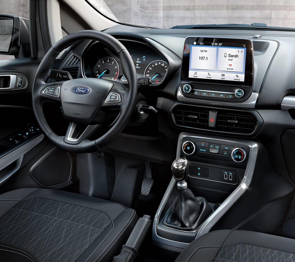 Cruscotto della Ford EcoSport