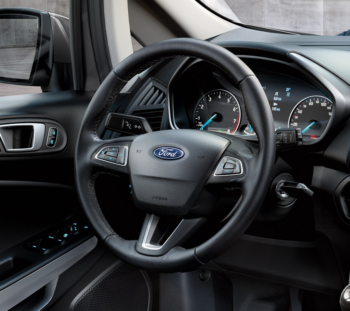 Sedili posteriori della Ford EcoSport