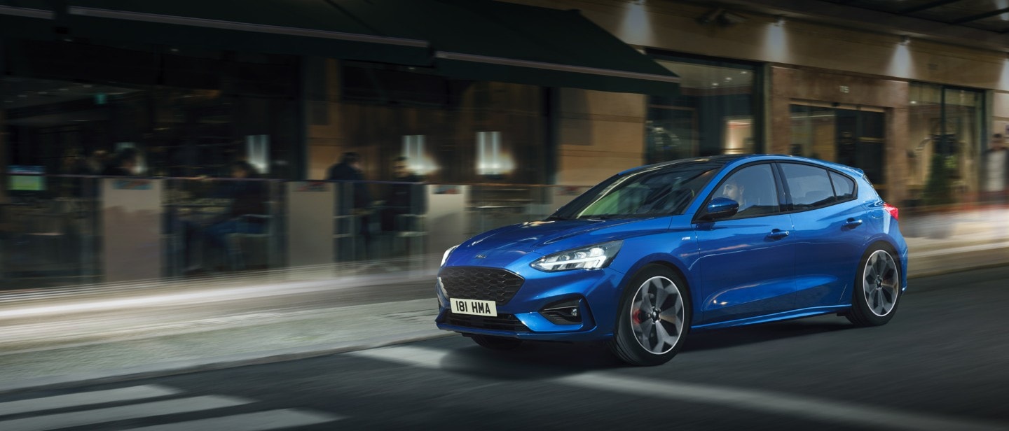 Blue Ford Focus ST-Line Blue Ford Focus ST-Line
