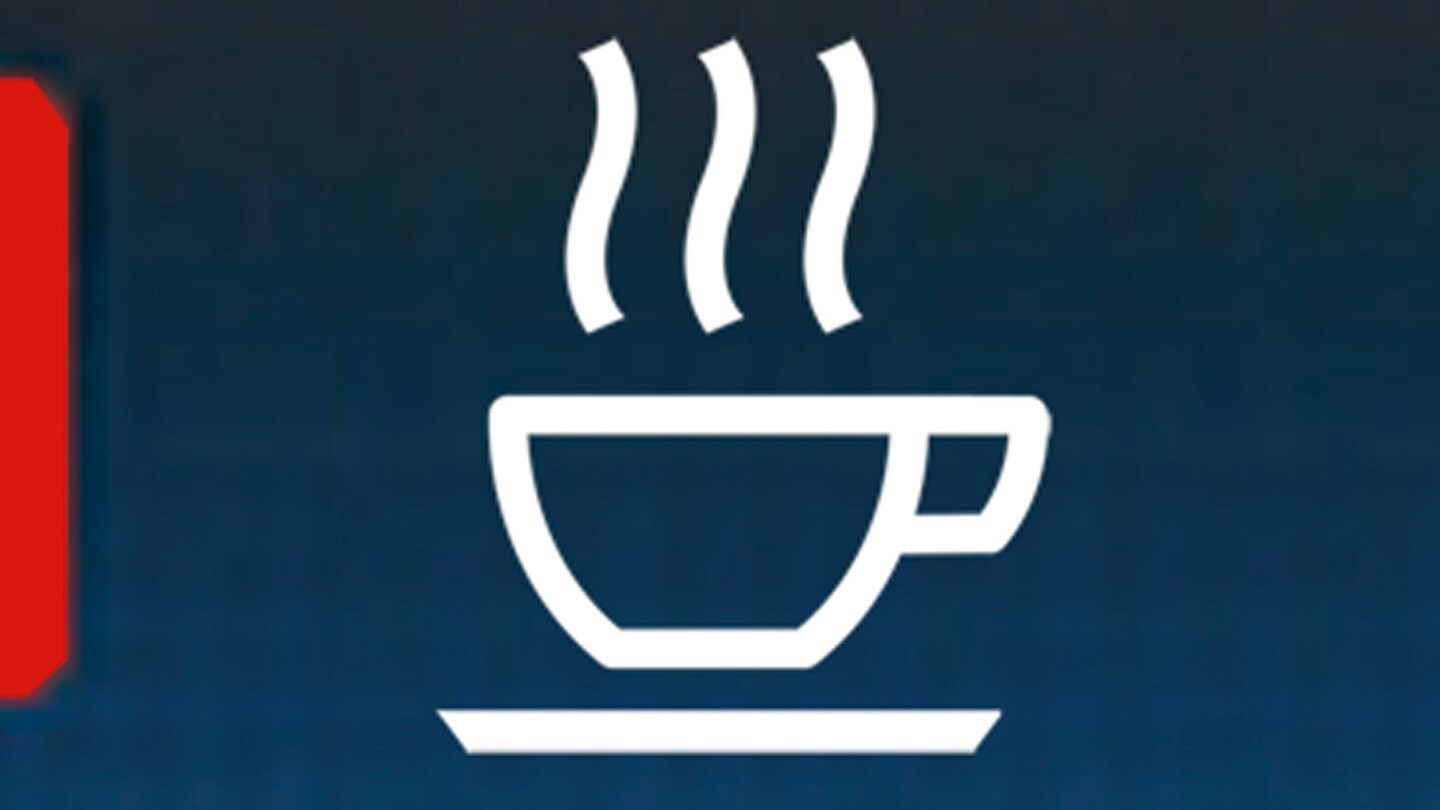 Driver alert coffee logo