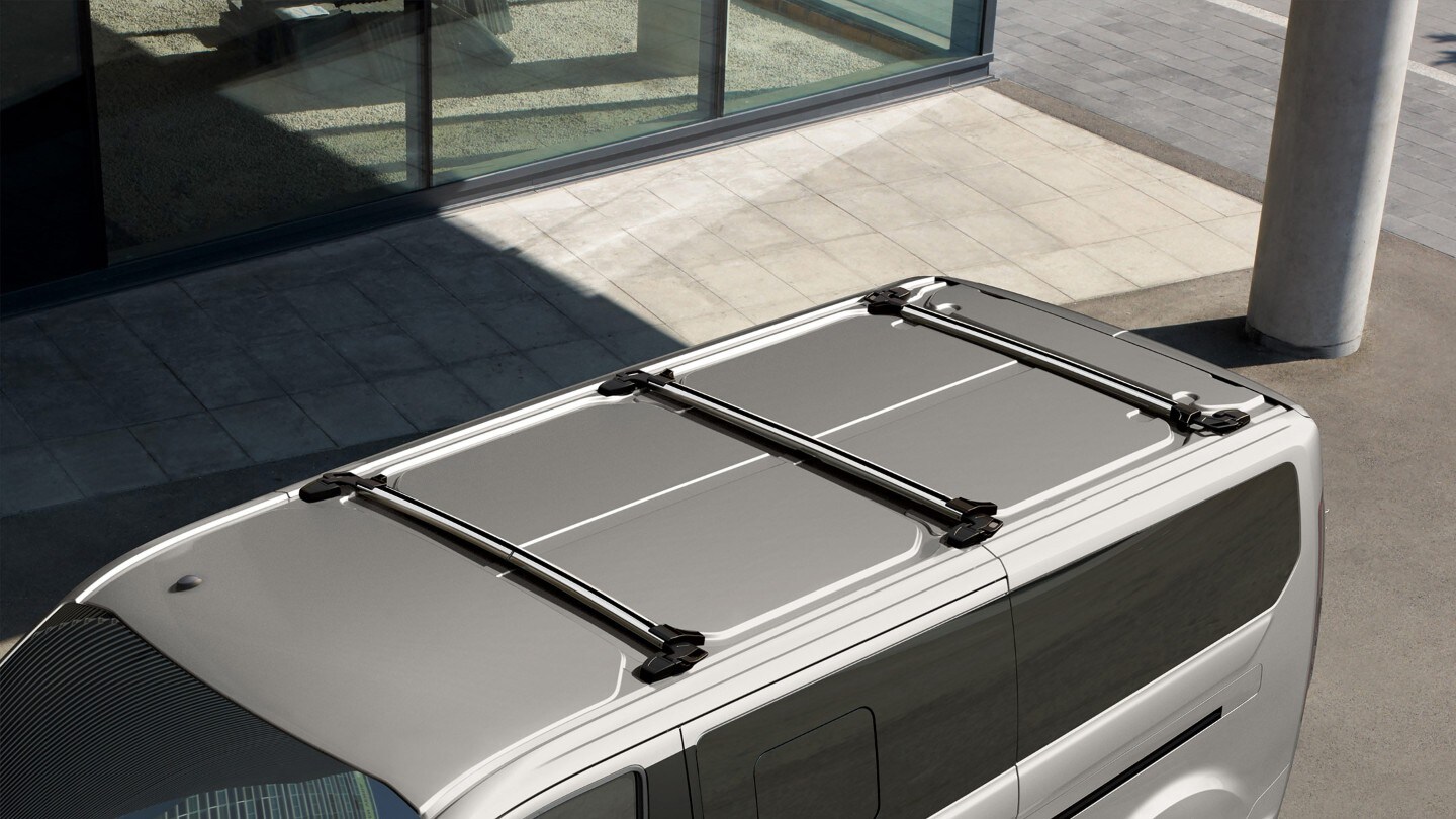 Ford Tourneo roof rack close up
