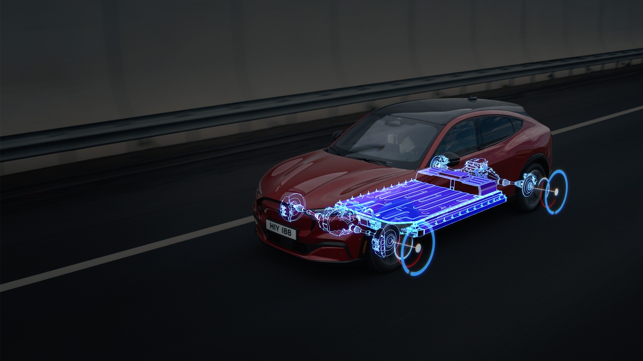 Ford Mustang Mach-E gamma batterie