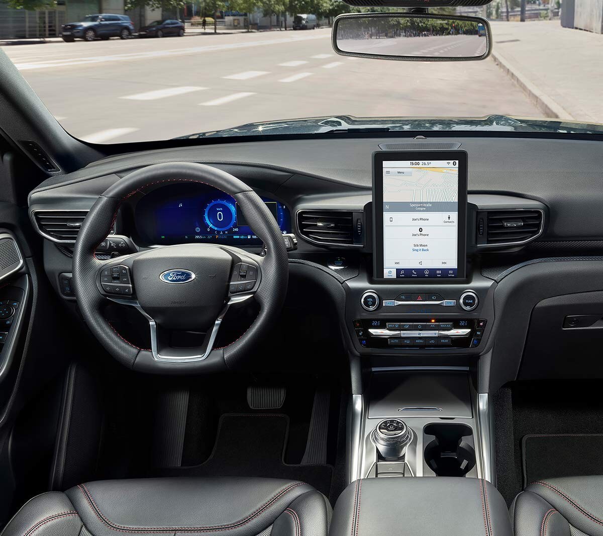 Interni Ford Explorer PHEV