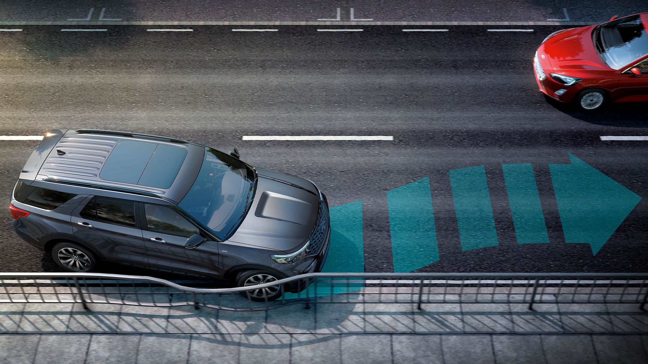 Ford Explorer con Adaptive Cruise Control