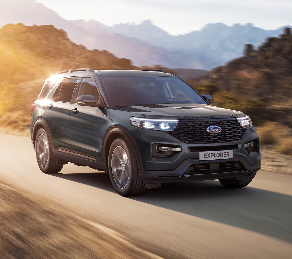 Ford Explorer in movimento
