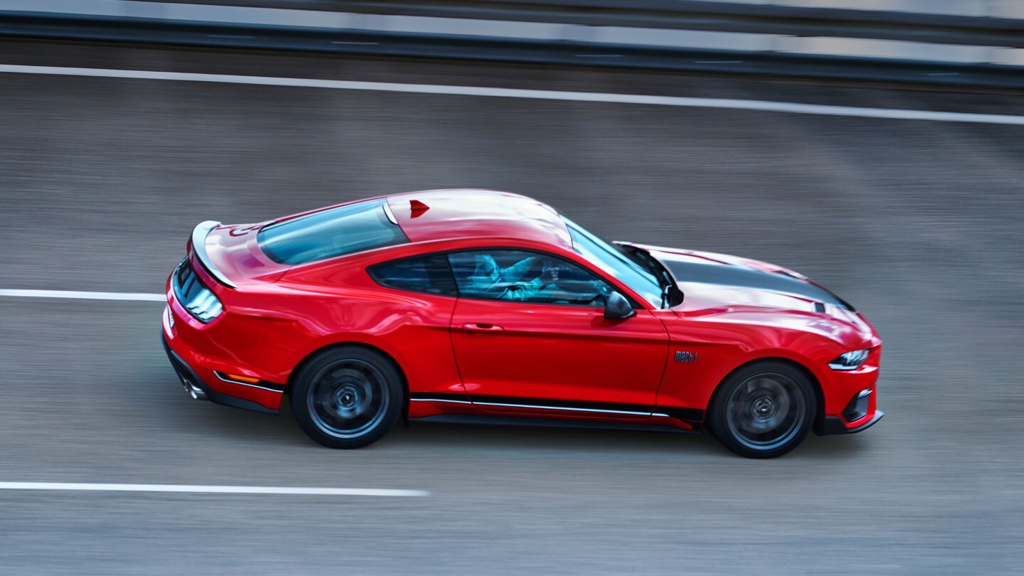 All-New Ford Mustang Mach 1 side view