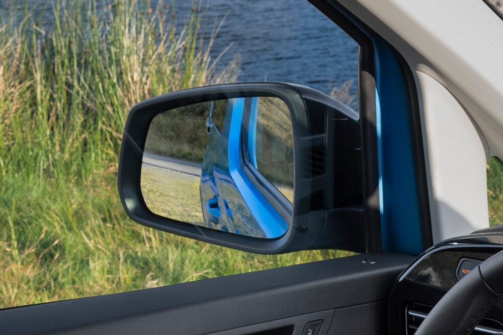 Ford Tourneo Connect detail of blind spot information system