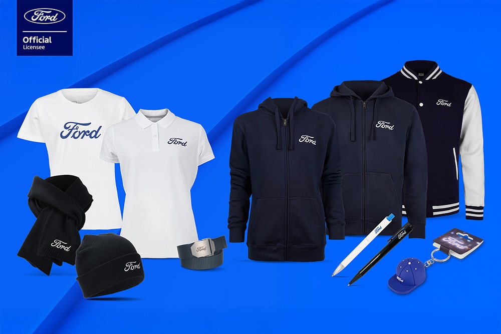 Immagine con vestiti e merchandise della di Ford Lifestyle Collection.