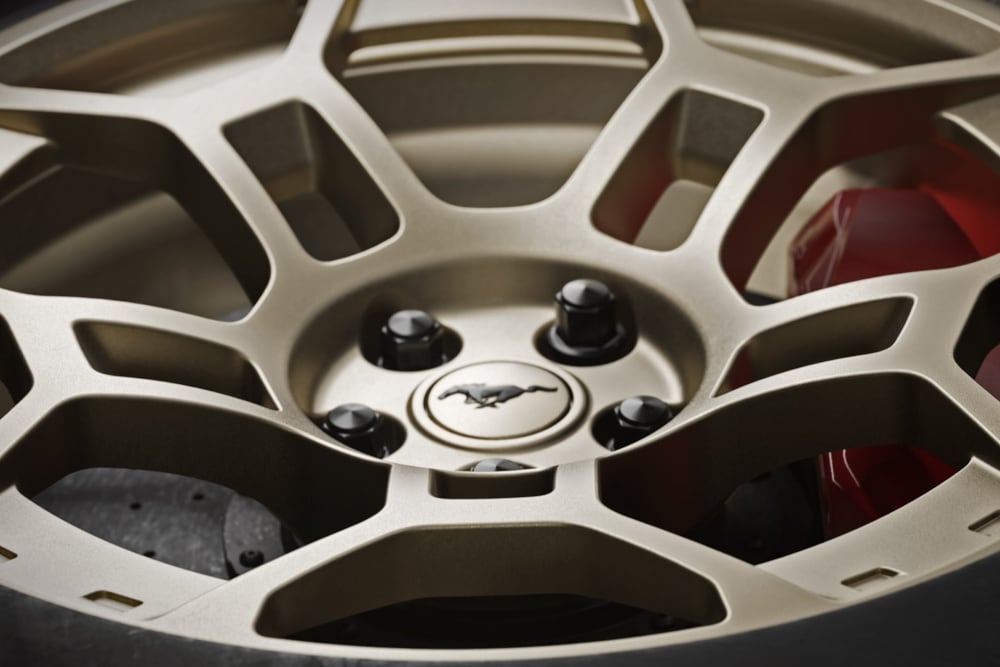 Cerchio in magnesio della Ford Mustang GTD