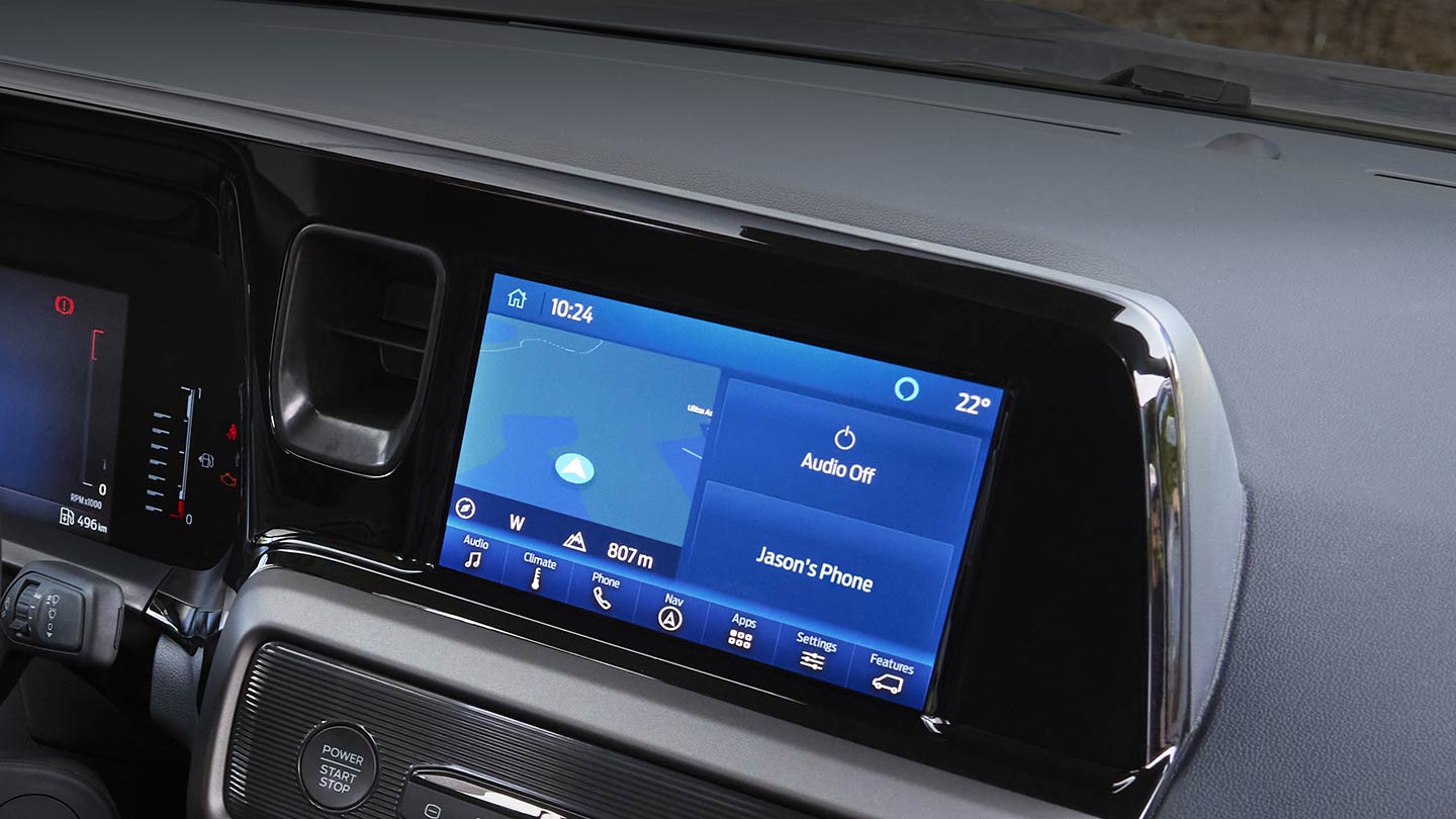 Ford Tourneo Courier wireless charging