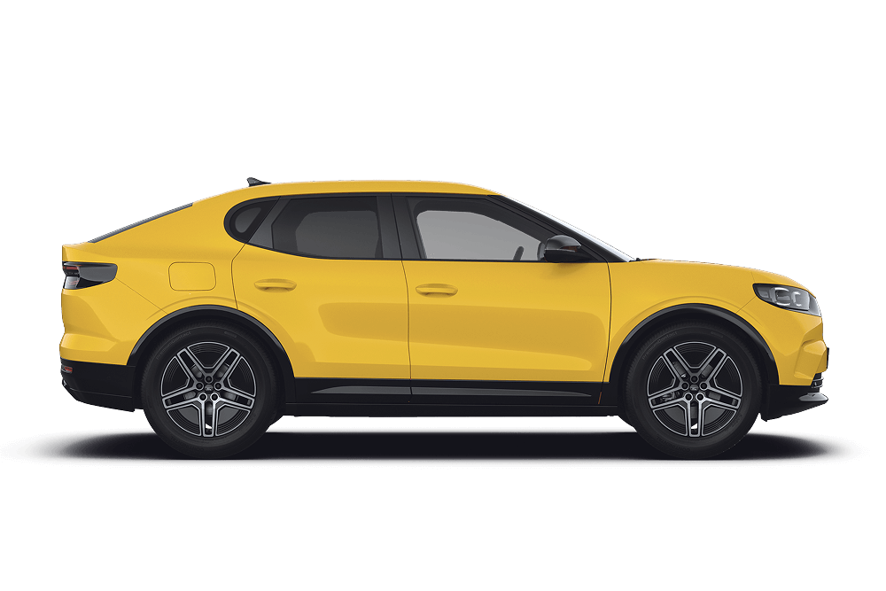 Profilo laterale di un Capri