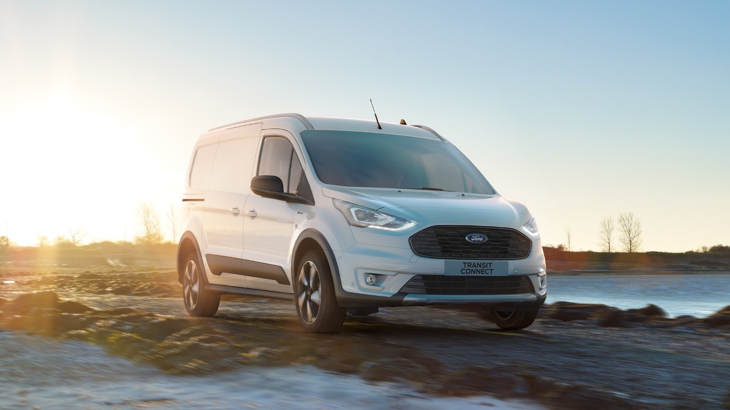 Ford Transit Connect nel colore Blue Metallic