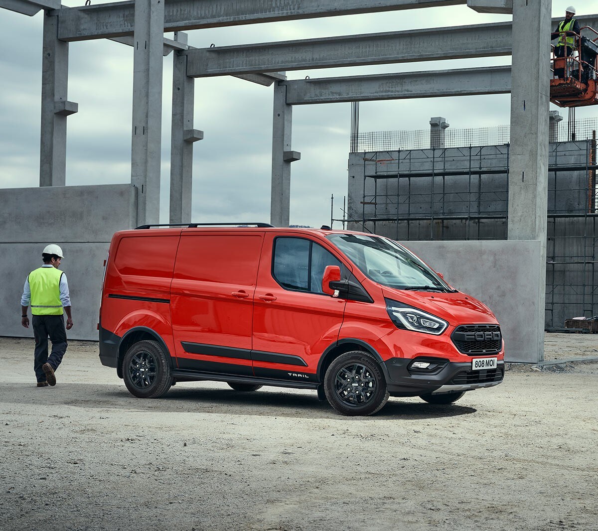 Ford Transit Custom Trail vista laterale