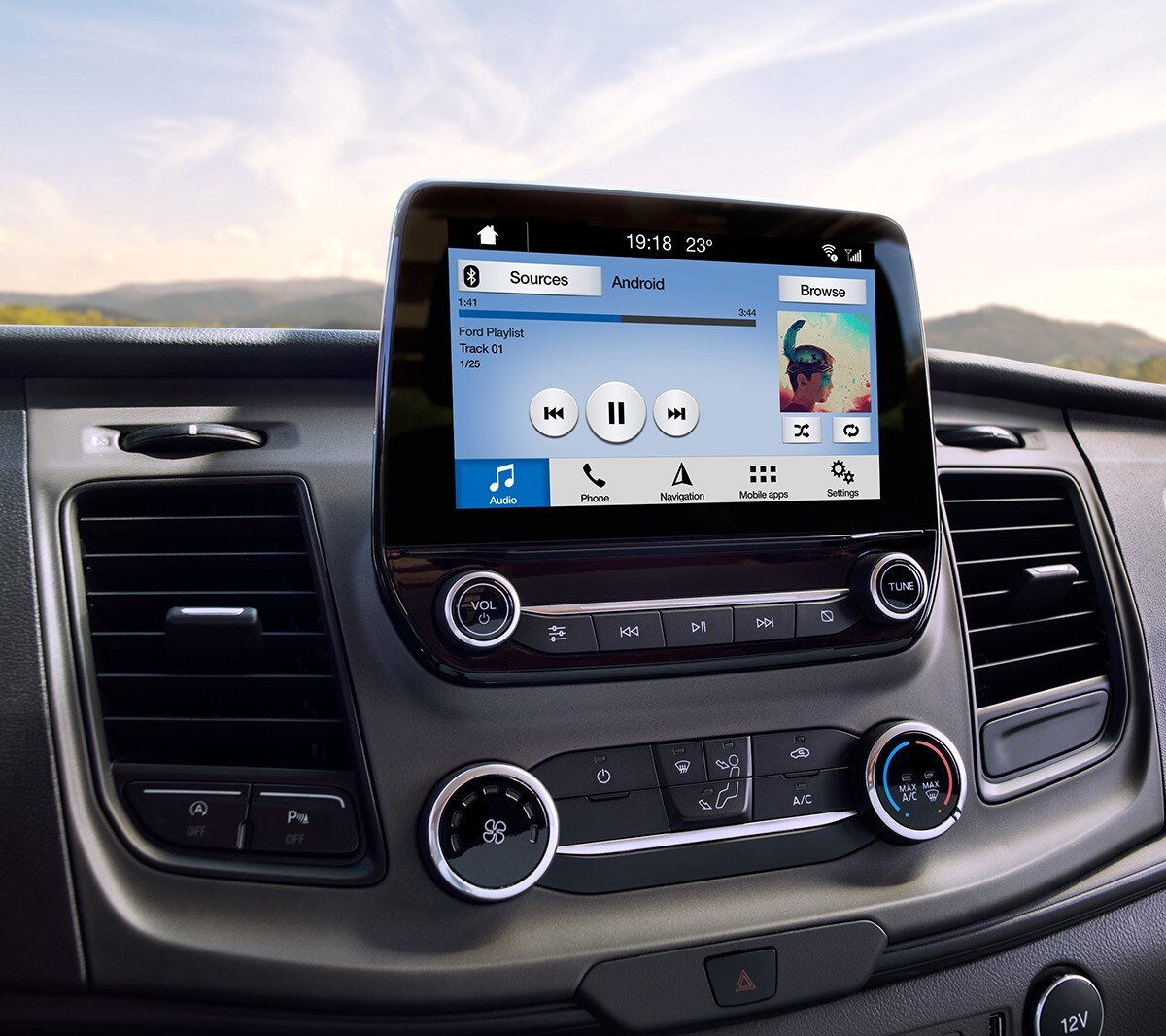 Ford Transit Custom con SYNC 3