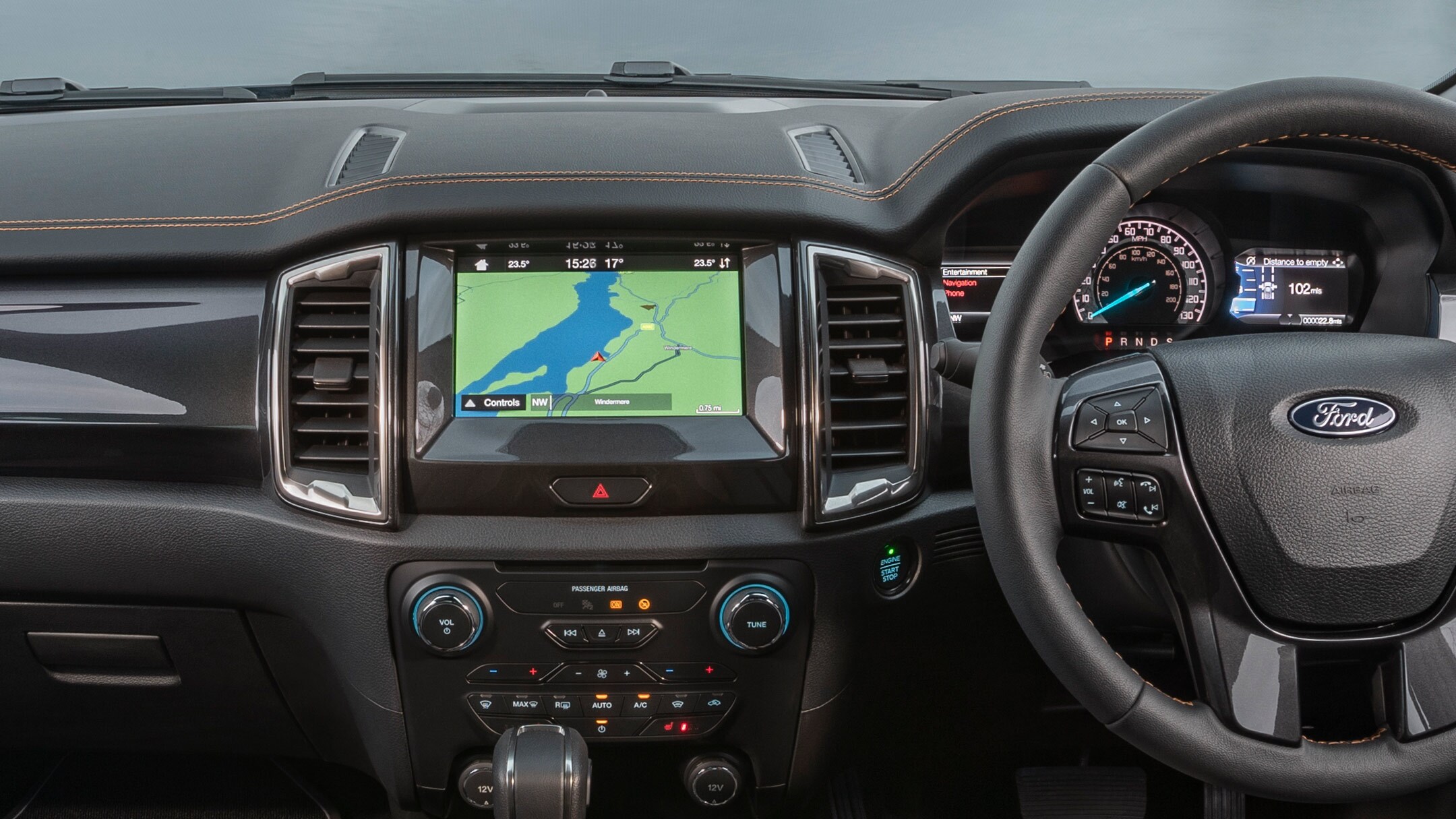 Vista della tecnologia del Ford SYNC 3