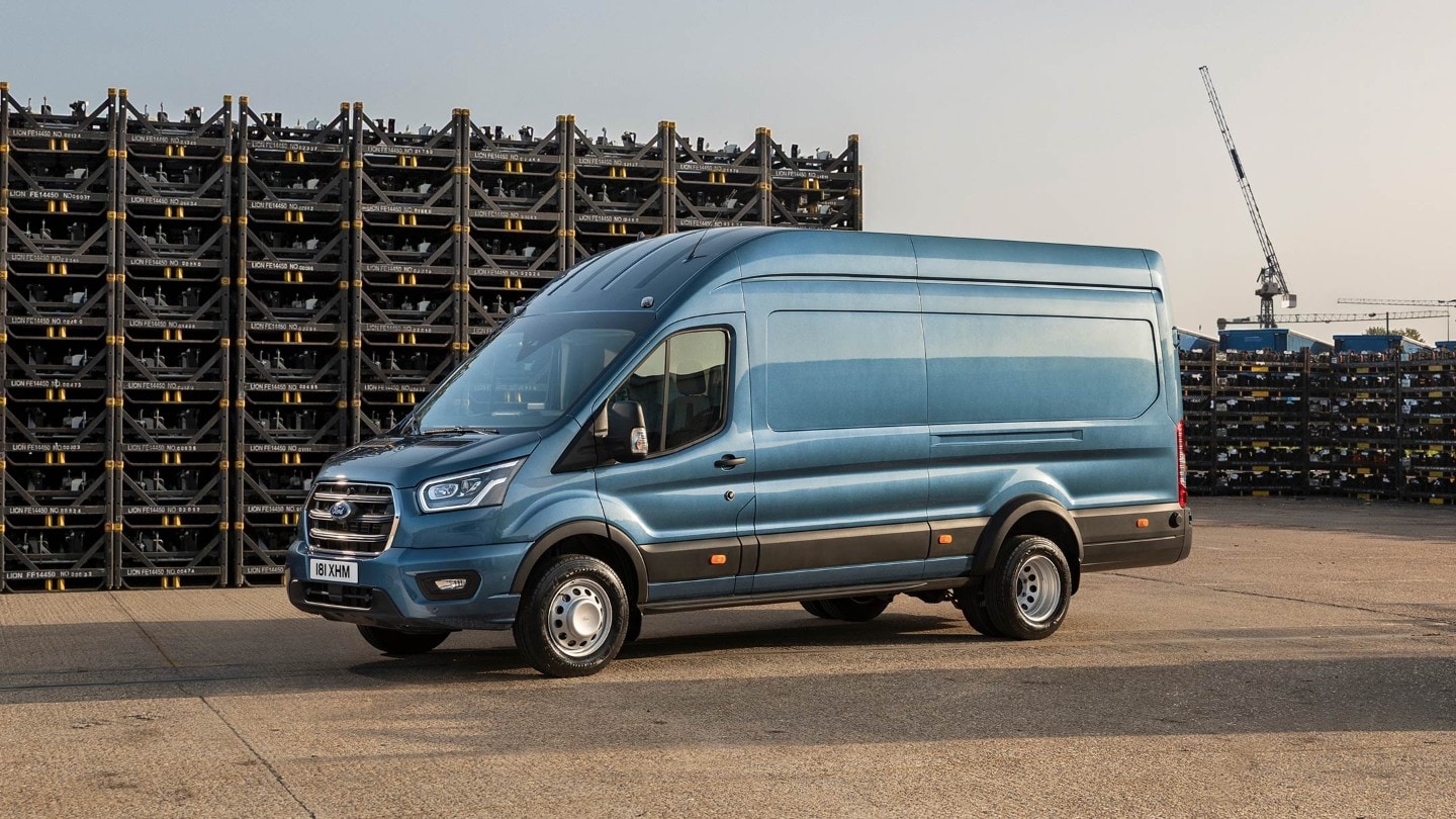 Nuovo Ford Transit Van Blu