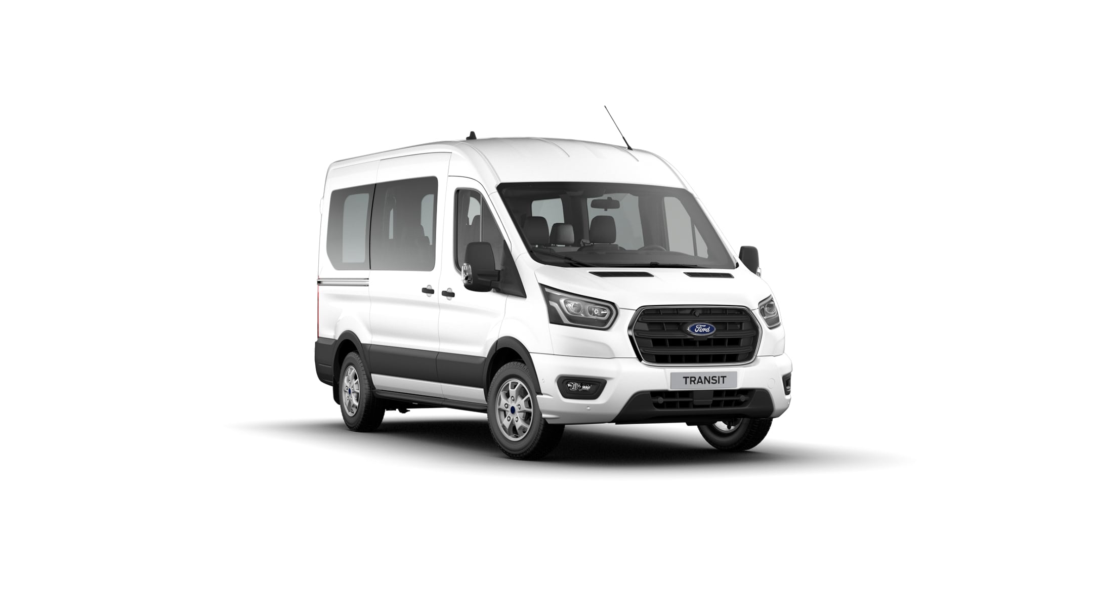 Ford Transit Combi in Bianco Frozen