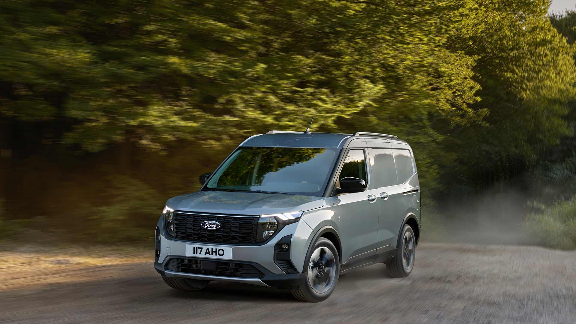 New Ford Transit Courier driving