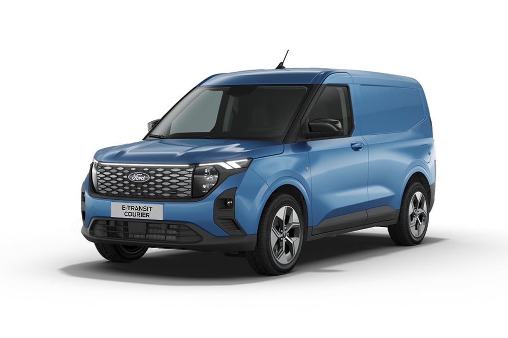 Ford E-Transit Courier blu