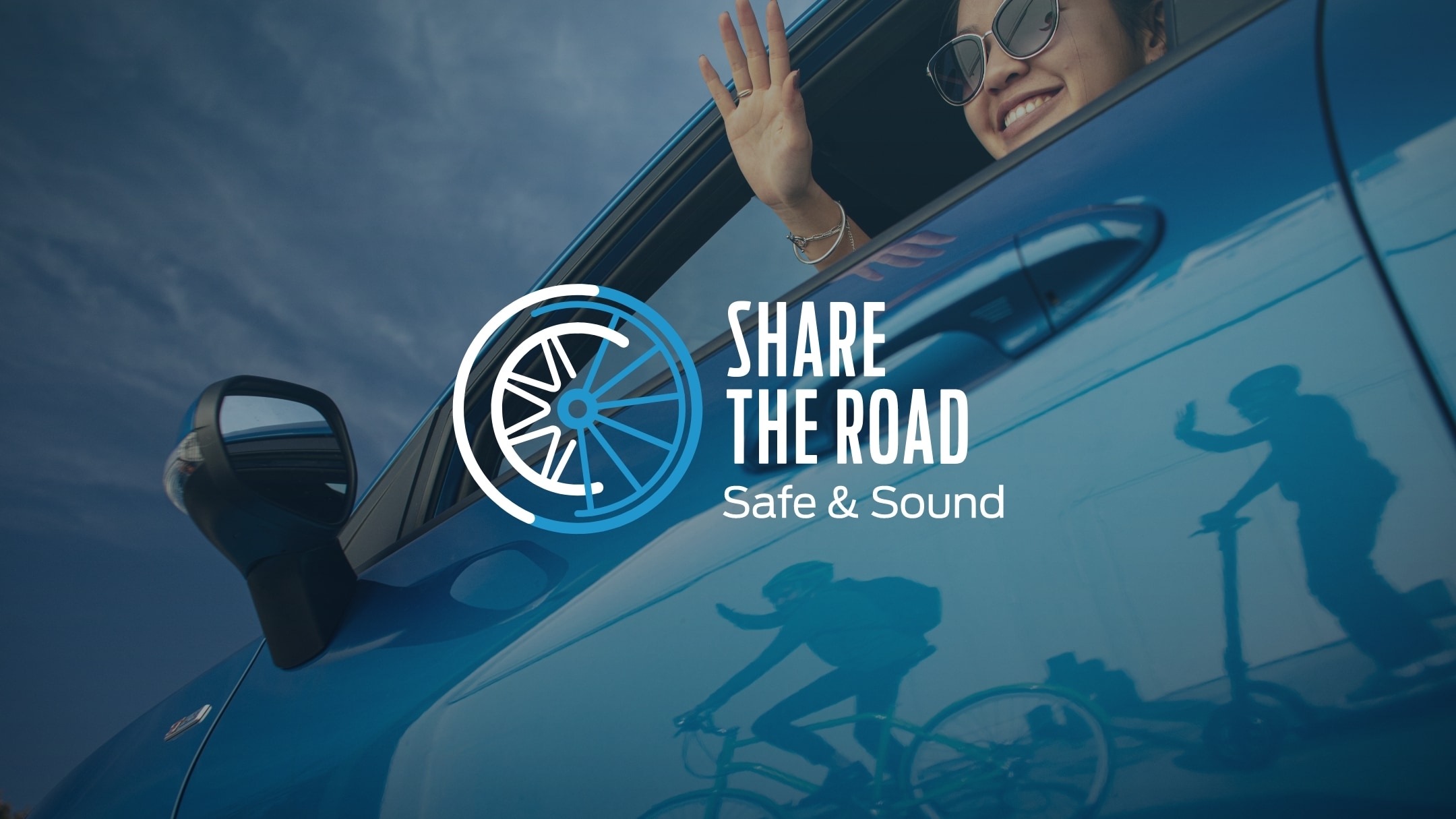 Share the road logo