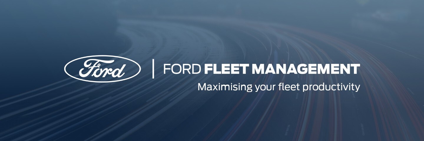 Ford Fleet Management with Ford logo Ford Fleet Management with Ford logo